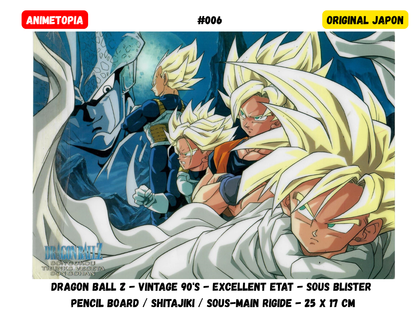 Dragon Ball Z #017 Gohan Goten Vegeta - Paysage